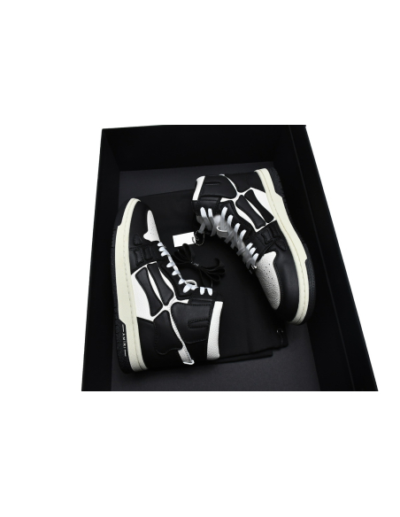 Amiri Skel Top Hi Black White 211886M236003