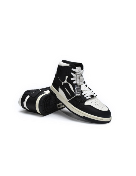 Amiri Skel Top Hi Black White 211886M236003