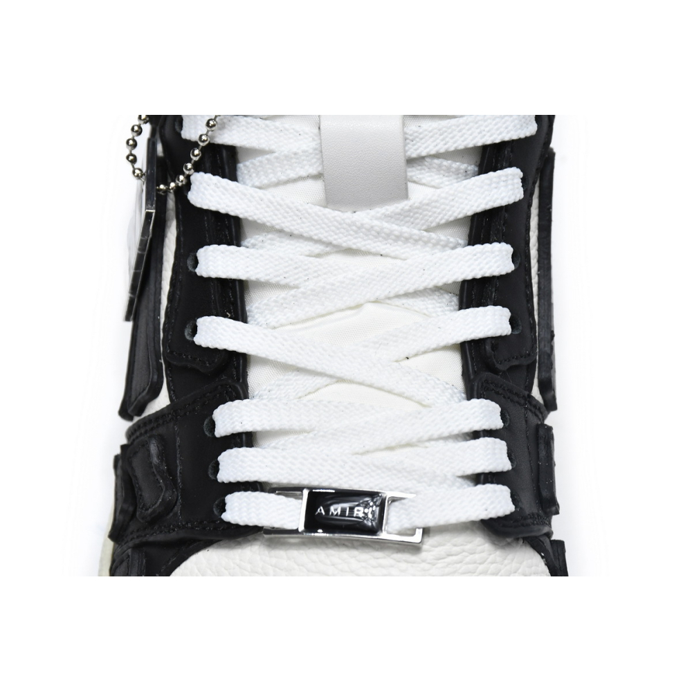 Amiri Skel Top Hi Black White 211886M236003
