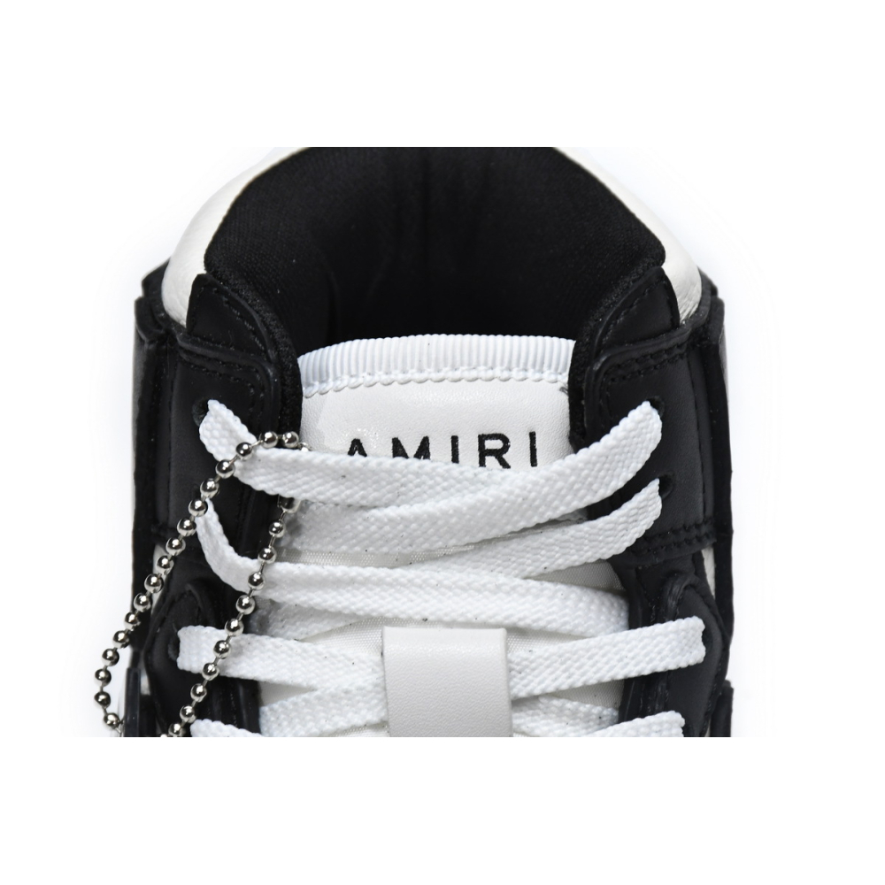 Amiri Skel Top Hi Black White 211886M236003
