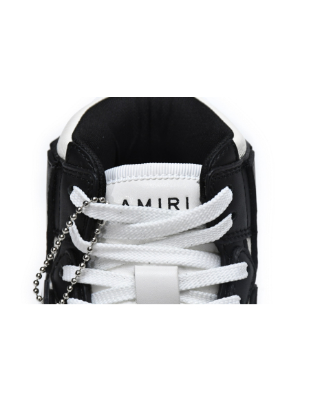 Amiri Skel Top Hi Black White 211886M236003