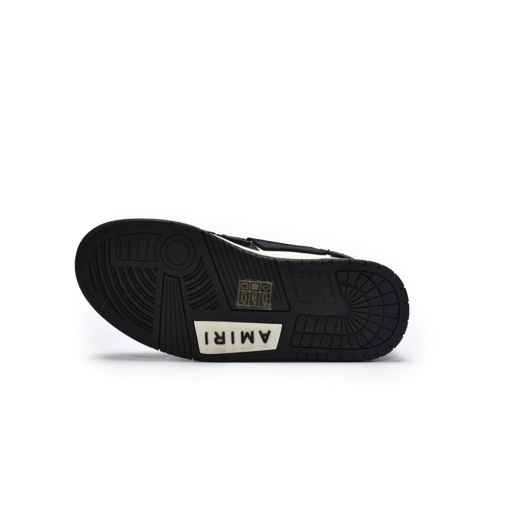 Amiri Skel Top Hi Black White 211886M236003