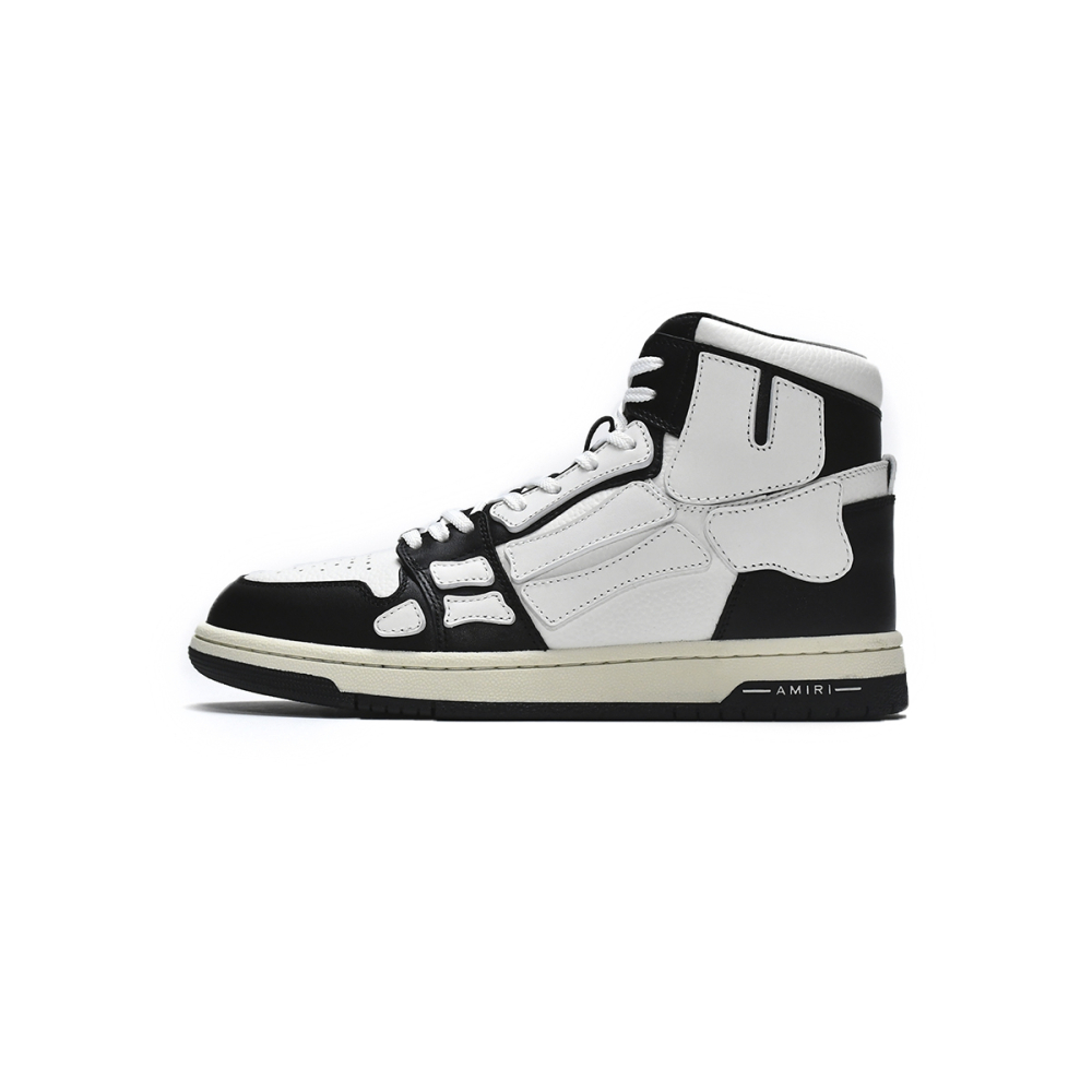 Amiri Skel Top Hi White Black W0F22499NL