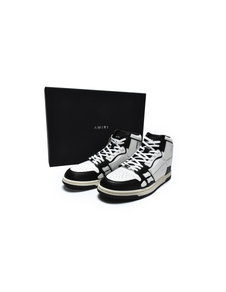 Amiri Skel Top Hi White Black W0F22499NL