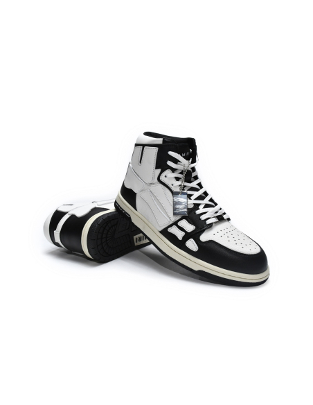 Amiri Skel Top Hi White Black W0F22499NL