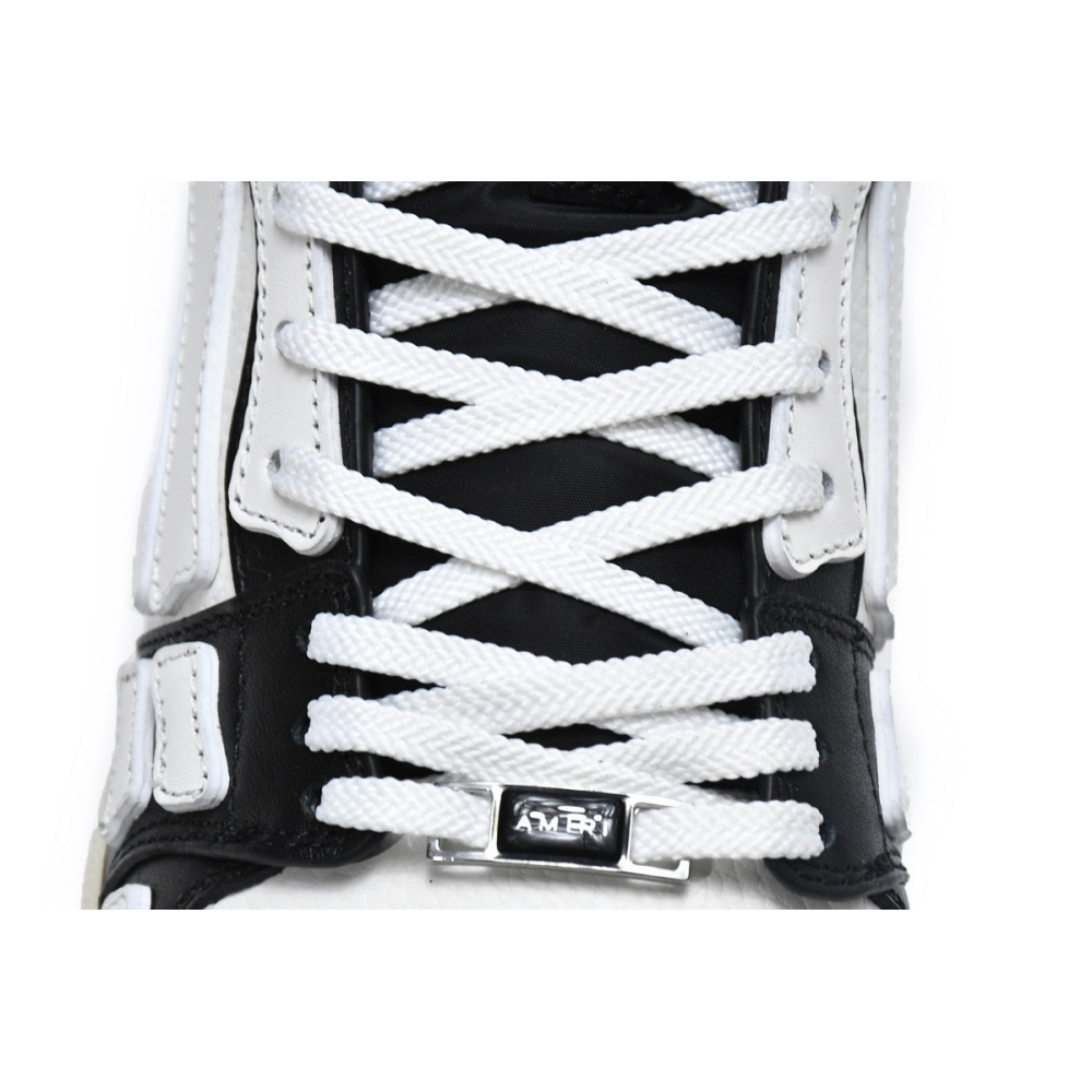 Amiri Skel Top Hi White Black W0F22499NL