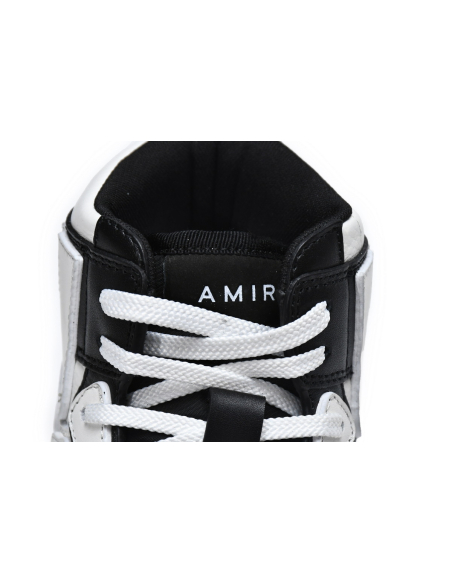 Amiri Skel Top Hi White Black W0F22499NL