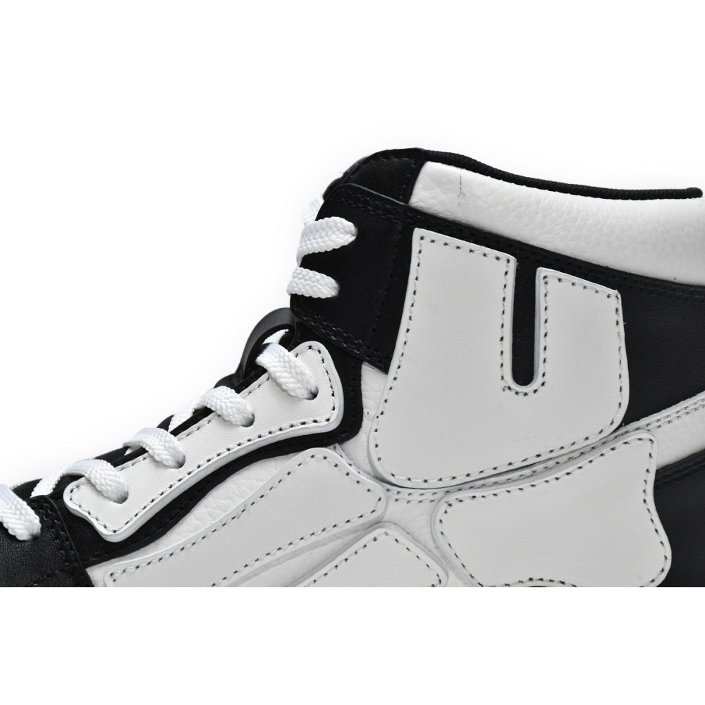 Amiri Skel Top Hi White Black W0F22499NL