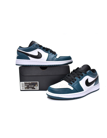 Air Jordan 1 Low Dark Teal 553558-411