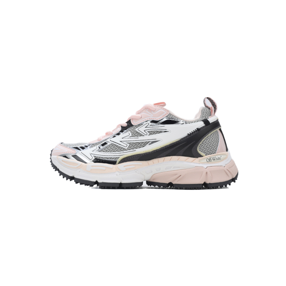 Off-White Be Right BacK Out Of Pink White OWIA289F24FAB0010931