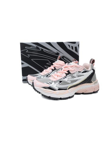 Off-White Be Right BacK Out Of Pink White OWIA289F24FAB0010931