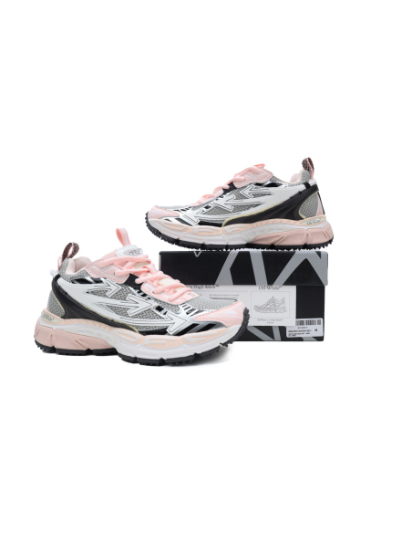 Off-White Be Right BacK Out Of Pink White OWIA289F24FAB0010931