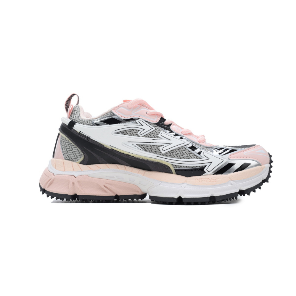Off-White Be Right BacK Out Of Pink White OWIA289F24FAB0010931
