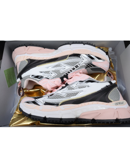 Off-White Be Right BacK Out Of Pink White OWIA289F24FAB0010931