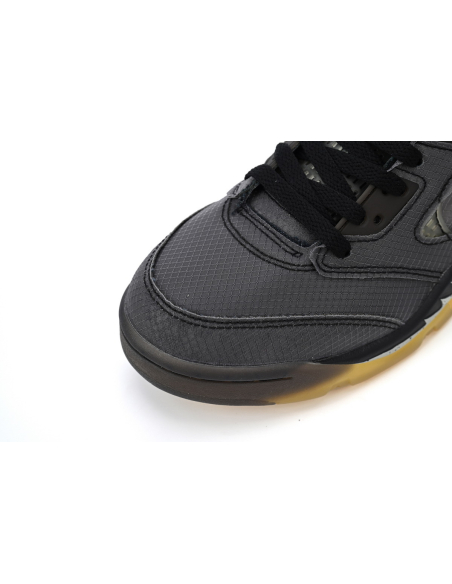 Air Jordan 5 Retro Off-White Black CT8480-001