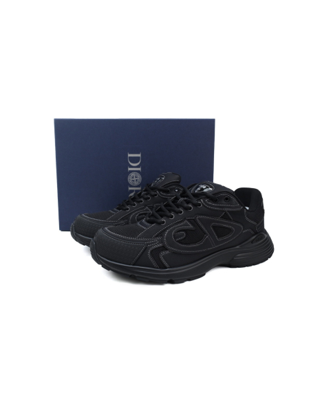Dior B30 x Stone Island Sneaker Black 3SN279ZAN_H900