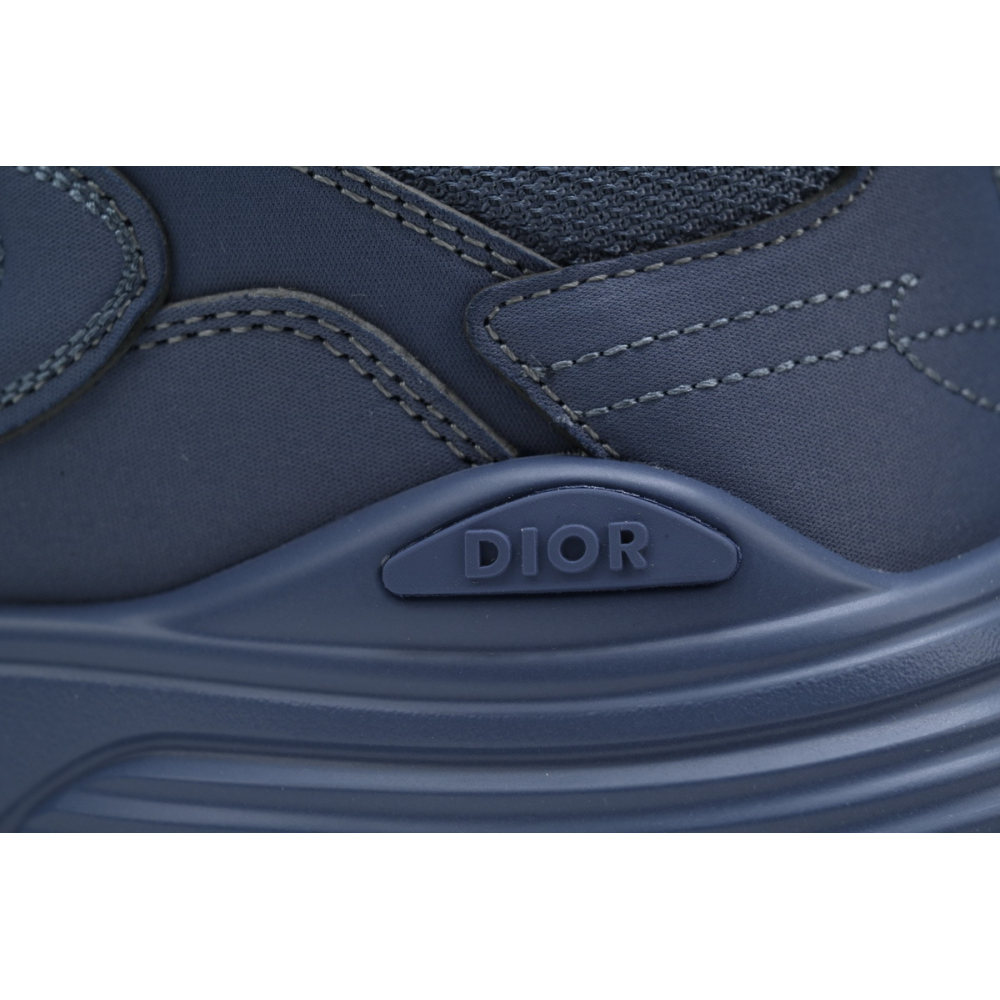 Dior B30 x Stone Island Sneaker Dark Blue 3SN279ZAN_H557