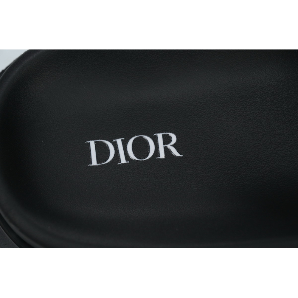 Dior Aqua Sandal Beige Black Dior Oblique Jacquard 3SA115ZSA_H561