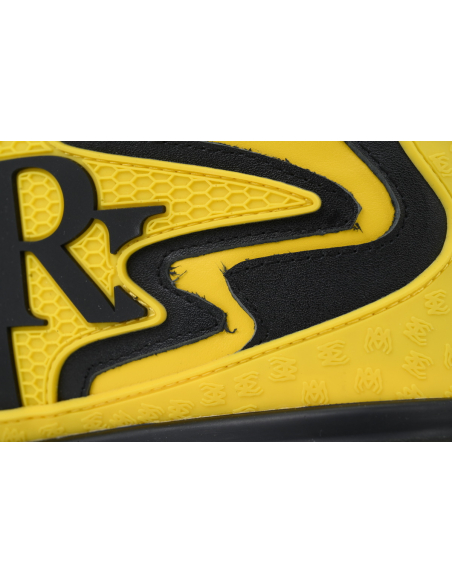 Amiri Platform Elevated Lace-Up Sneakers Yellow