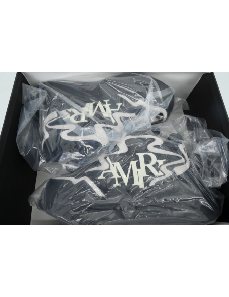 Amiri Platform Elevated Lace-Up Sneakers Black