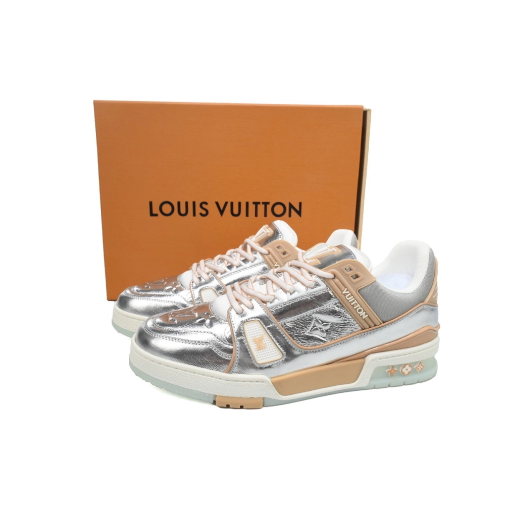 Louis Vuitton Trainer Metallic Beige 1A996D