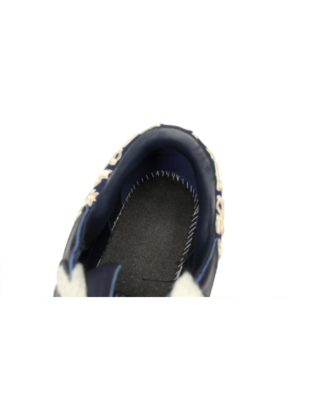Dior B33 Sneaker Navy Blue Smooth Calfskin Oblique Raised Embroidery 3SN303ZYQ_H561