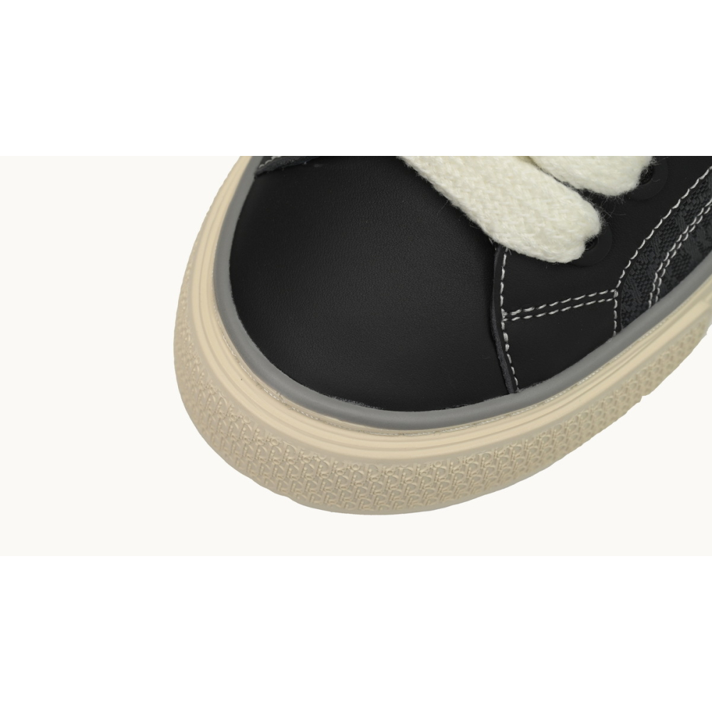 Dior B33 Sneaker Black Smooth Calfskin Oblique Jacquard 3SN303ZYS_H981