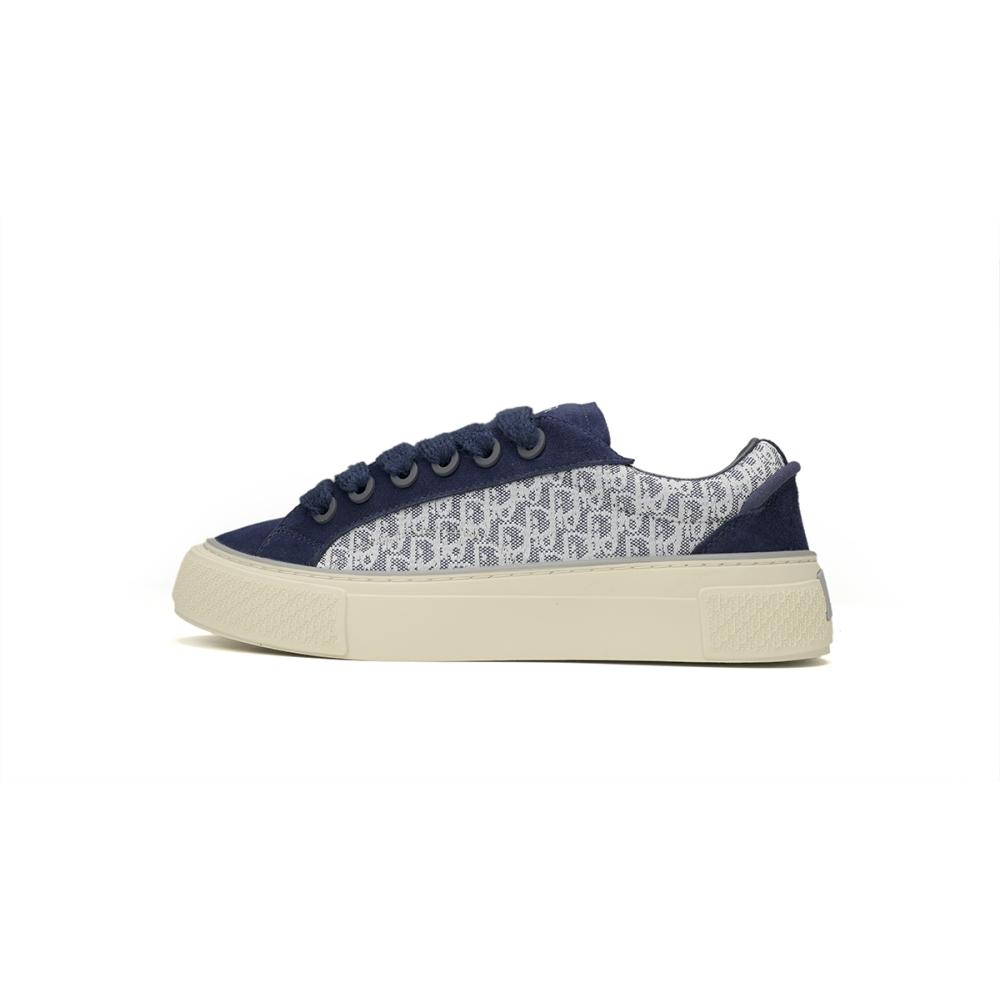 Dior B33 Sneaker Navy Blue Oblique Jacquard 3SN303ZWN_H559