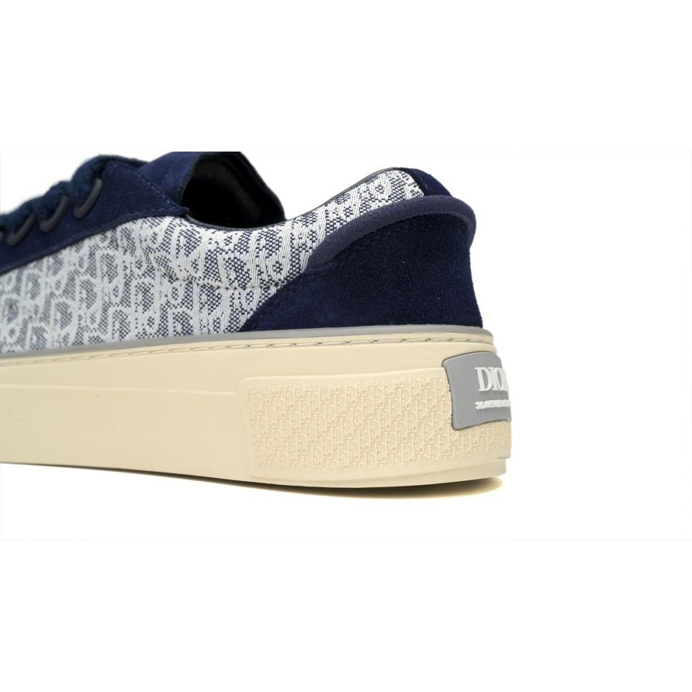 Dior B33 Sneaker Navy Blue Oblique Jacquard 3SN303ZWN_H559