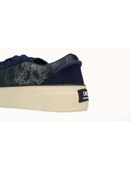 Dior B33 Sneaker Dior Tears Blue Denim Peace Sign 3SN303ZWZ_H565