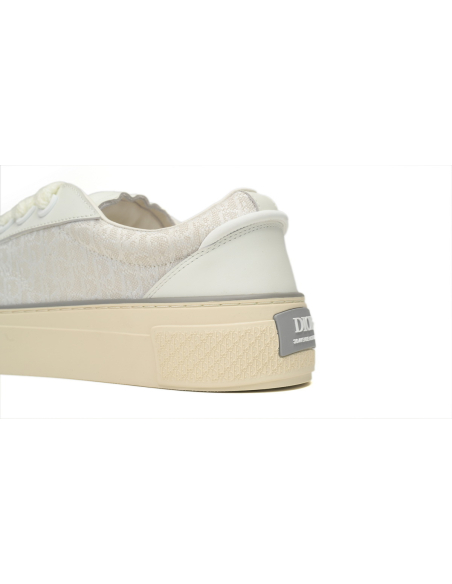 Dior B33 Sneaker White Smooth Calfskin Oblique Jacquard 3SN303ZYS_H068