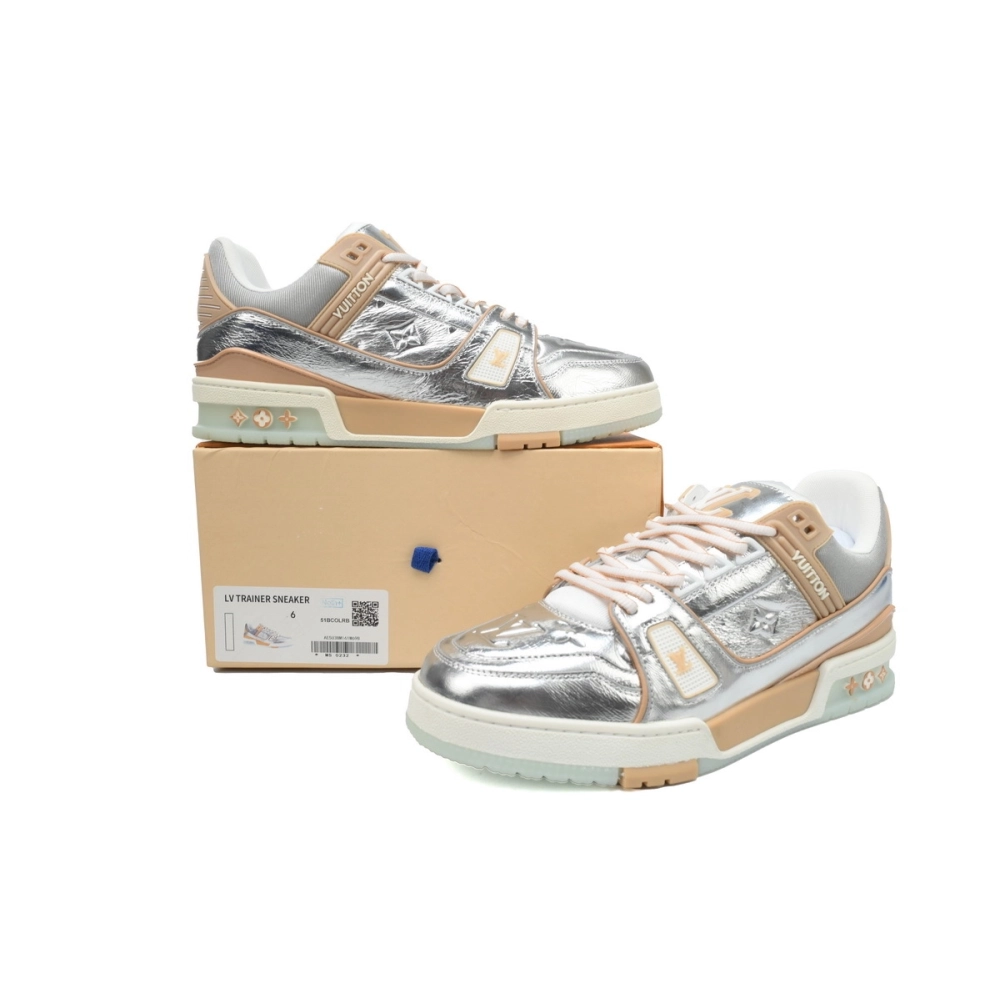 Louis Vuitton Trainer Metallic Beige 1A996D