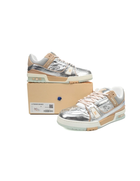 Louis Vuitton Trainer Metallic Beige 1A996D