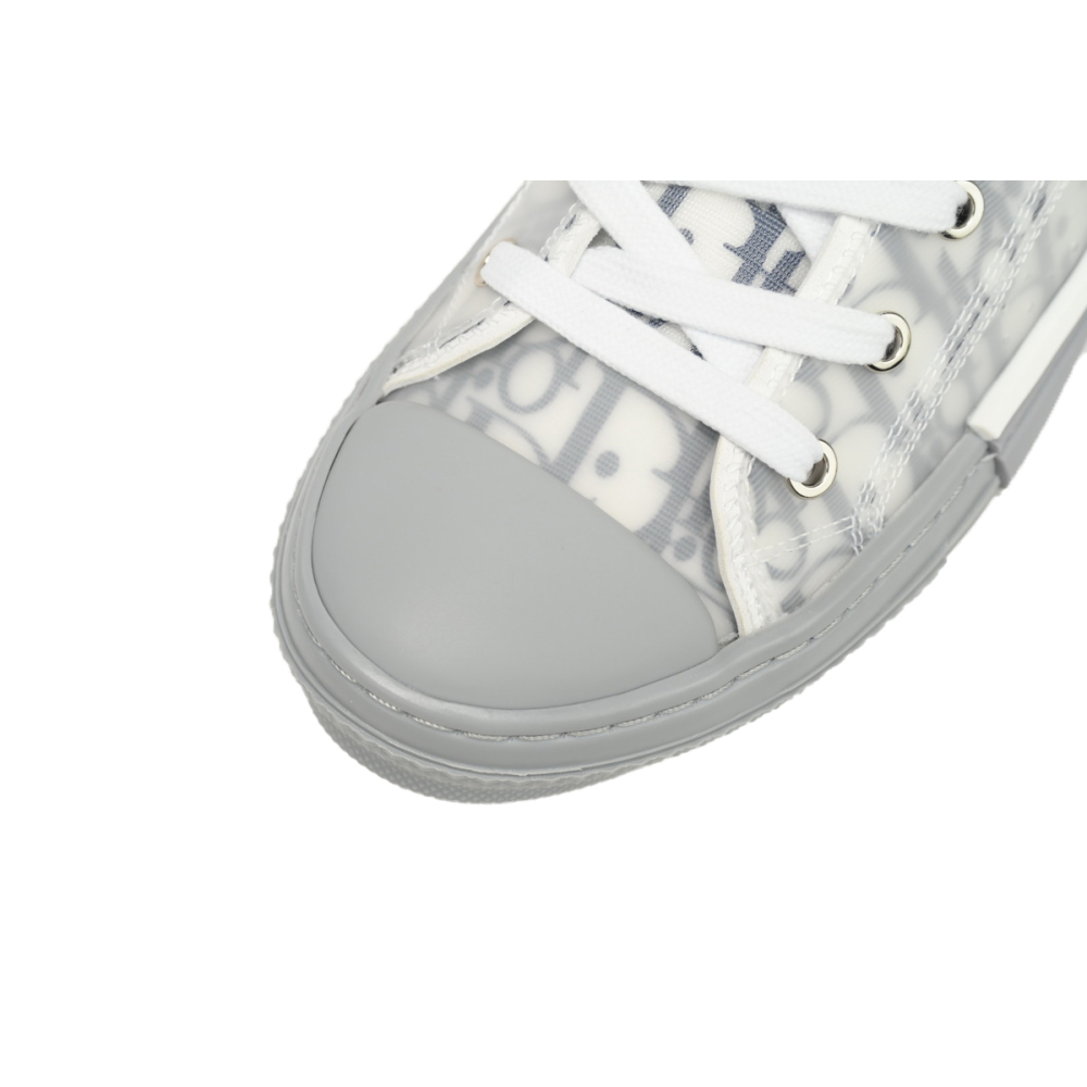 Dior B23 High Top Oblique Transparency White Blue Gray