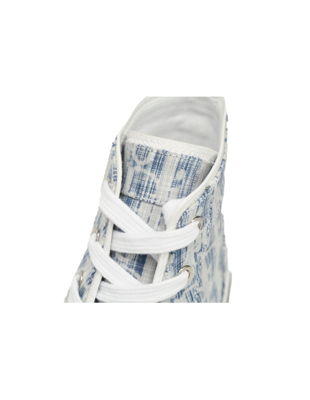 Dior B23 Blue Oblique Kasuri Jacquard 3SH118ZLA_H560