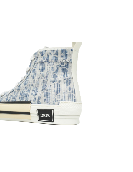 Dior B23 Blue Oblique Kasuri Jacquard 3SH118ZLA_H560