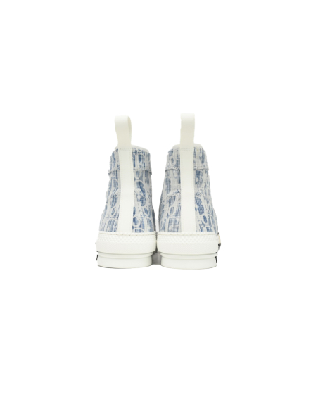 Dior B23 Blue Oblique Kasuri Jacquard 3SH118ZLA_H560