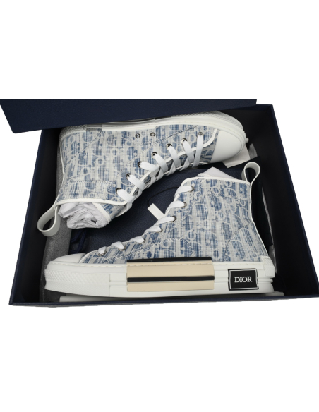 Dior B23 Blue Oblique Kasuri Jacquard 3SH118ZLA_H560