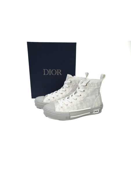 Dior B23 High Top Oblique Grey 3SH118YNT_H068