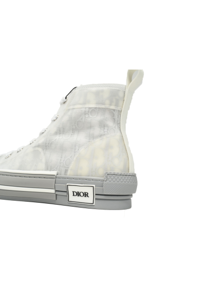 Dior B23 High Top Oblique Grey 3SH118YNT_H068