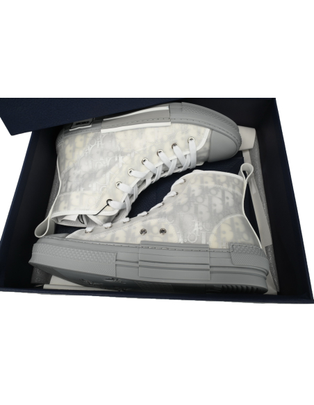 Dior B23 High Top Oblique Grey 3SH118YNT_H068