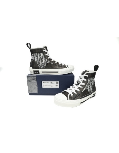 Dior B23 High Black White Oblique 3SH118YJP_H961