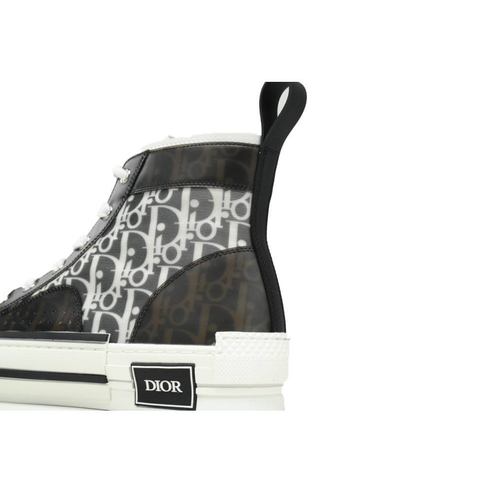 Dior B23 High Black White Oblique 3SH118YJP_H961
