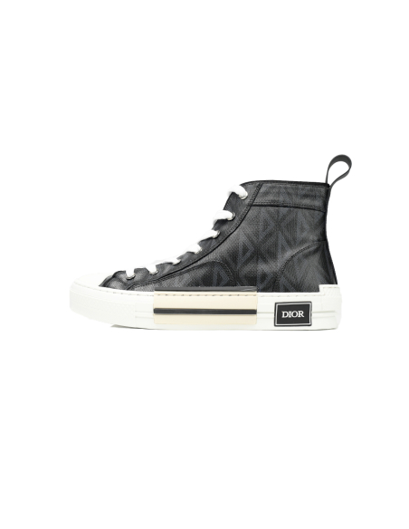 Dior B23 High Top Black CD Diamond Canvas 3SH118ZPP_H900