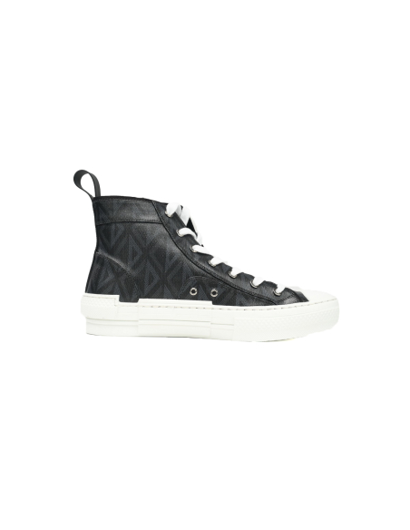 Dior B23 High Top Black CD Diamond Canvas 3SH118ZPP_H900