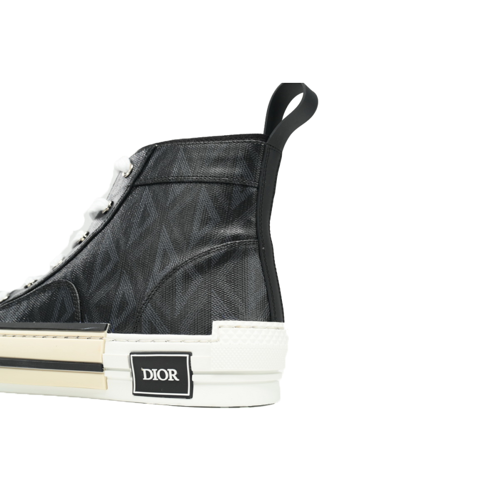 Dior B23 High Top Black CD Diamond Canvas 3SH118ZPP_H900