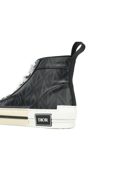 Dior B23 High Top Black CD Diamond Canvas 3SH118ZPP_H900