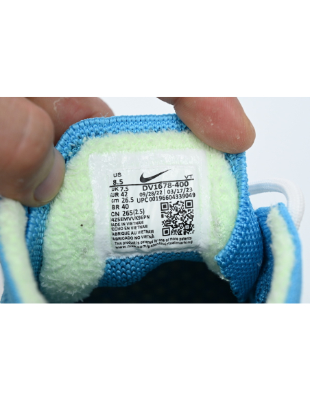 Nike Air VaporMax 2023 FK Blue Yellow DV1678-400