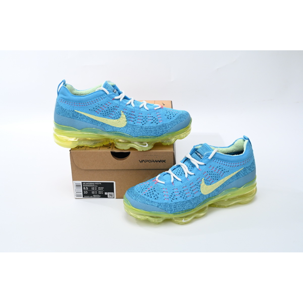 Nike Air VaporMax 2023 FK Blue Yellow DV1678-400