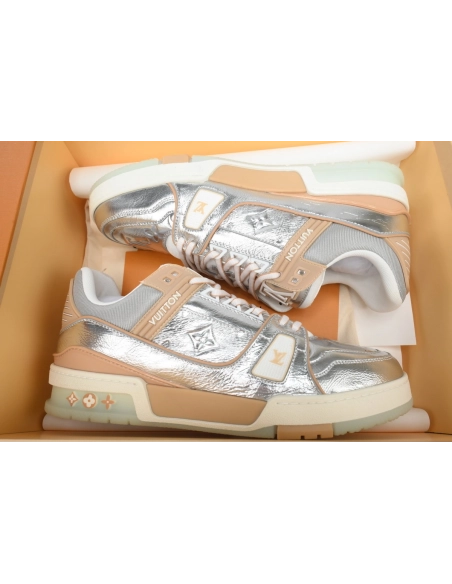 Louis Vuitton Trainer Metallic Beige 1A996D